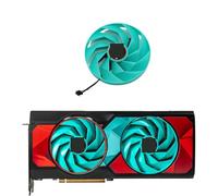 LFGOZSD Ventola GPU FD10015M12D 0,45A 4 Pin da 95 mm Adatta per Sapphire per schede grafiche Radeon RX7600XT 7700XT 7800XT Pulse(A-Fan)