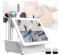 LFHWHKJ Analizzatore di capelli for diagnosi della pelle con carrello, microscopio da 20", rilevatore di follicoli piliferi del cuoio capelluto, macchina for l'analisi del cuoio capelluto(A)
