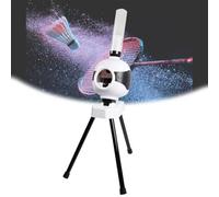 LFHWHKJ Distributore Elettrico di volani da Badminton, distributore di volani da Badminton con angolazione Regolabile, Lanciatore Automatico di volani da Badminton