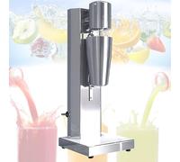 LFHWHKJ Macchina for frullati a testa singola/doppia, frullatore for bevande da 18000 giri/min, frullatore for tè al latte con tazza in acciaio inossidabile da 800 ml, frullatore elettrico for cocktai