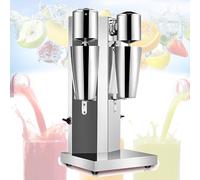 LFHWHKJ Macchina for frullati a testa singola/doppia, frullatore for bevande da 18000 giri/min, frullatore for tè al latte con tazza in acciaio inossidabile da 800 ml, frullatore elettrico for cocktai