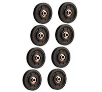 LFJ Carrucola Puleggia Palestra, 90mm Universale Cuscinetto Cavo puleggia per Attrezzatura Palestra Porta del Garage (8Pcs)