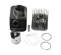 LFJbdO Kit cilindro Big Bore da 43 mm 65 cc e testa e pistone for Pi-ag-g-io Ciao Boss 50 B-ox-er G-ri-ll-o Si B-ra-vo Ceao 50cc 10 mm 2 tempi