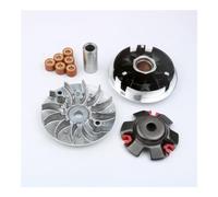LFJbdO Kit variatore scooter Racing Roller 18x14mm 12g e mezza puleggia con trasmissione fissa for GY6 125cc 150cc 152QMI 157QMJ 4 tempi ATV