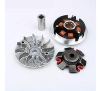 LFJbdO Kit variatore scooter Racing Roller 18x14mm 12g e mezza puleggia con trasmissione fissa for SYM Fiddle 2 Jet 4 Orbit 1 Symphony 125cc 150cc 4T