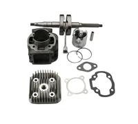 LFJbdO Scooter 70cc Big Bore Kit Cilindro e Racing Albero Motore for A Amico GL 50 Sport SR 50cc AC 47mm/10mm 2 Tempi