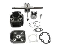 LFJbdO Scooter 70cc Big Bore Kit Cilindro e Racing Albero Motore for Ymh Slider 50 Target Bws50 Bw's Z 50cc 47mm/10mm 2 Tempi