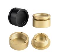 LFJQFQR Maniglie for porte scorrevoli autoadesive for da fienile in vetro push-pull for doccia in attaccate for finestre(1pcs gold 6mm)