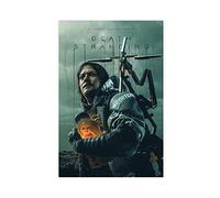 LFJT Poster su tela con motivo Death Stranding, decorazione artistica da parete per soggiorno e camera da letto, senza cornice: 30 x 45 cm