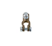 Lampa 69905 Morsetto Batteria Rinforzato, Fissaggio Cavo a capocorda su Vite - Foro capocorda Ø 8 mm - Polo Negativo