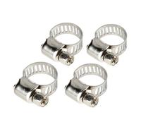 LFLL Fascette Stringitubo In Acciaio Inox - Set 4 Pz - ↔ 8 Mm - Ø 8-12 Mm