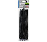 LFNK Fascette Fermacavo 100 Pz - 30 Cm - Nero