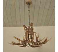 LFONDIGE Lampadario in Stile Americano, Stile Country, Soggiorno, Sala da Pranzo, Internet Café, personalità Creativa, lampadario in Stile retrò