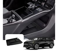 LFOTPP Contenitore per console centrale in silicone per Toyot*a Bz4x 2022, contenitore centrale, ripiano inferiore, organizer per vassoio, accessori per auto (adatto solo per guida a sinistra)