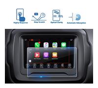 LFOTPP Jeep Renegade 7 Pollici Navigazione Pellicola Protettiva in Vetro Temperato Screen Protector Film - 9H Antigraffio HD Alta Trasparente Glass