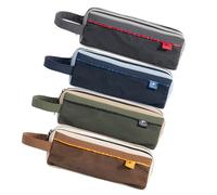 LfrXtra Astuccio resistente all'acqua a doppio strato per penne con cerniera grande borsa per studenti borsa in tessuto professionale