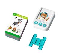 LfrXtra Carte Interattive Bilingue per: Numeri Forme Animali Sviluppa Abilità Motorie E Linguistiche età 3-8 Giocattolo Cognitivo Multisensoriale per Bambini