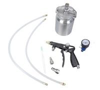 LfrXtra Casa,Pistole a spruzzo con aspirazione Feed Cup per Camion Bed Liner Rustproofing Aree difficili da raggiungere nel rivestimento del veicolo