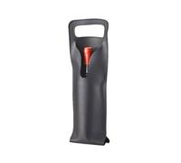 LfrXtra Elegante bottiglia di vino in pelle PU per bottiglie di vino per proteggere e mostrare i tuoi vini preferiti, Nero