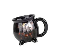 LfrXtra Halloween Strega Calderone Tazza Resine Creativo Tazza di Caffè per Bevande Calde Contenitore Cucina Creativa Bicchieri Regalo Strega Tema Halloween Cucina Tazza