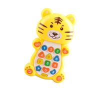 LfrXtra Interactive Toddler Music Phone Toy for Early Learning And Sensory Development Cartoon Animal Shape Education Toddler Learning