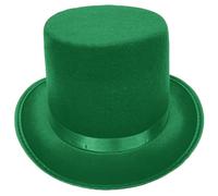 LfrXtra Roll Trim Cappello a cilindro per femmina maschio spettacoli teatrali Gentleman Theme Party Masquerade Dress Up Copricapo Non tessuto Cappello Alto Per Il Partito