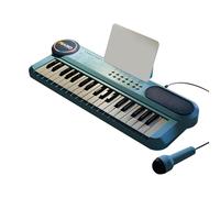 LfrXtra Tastiera Elettronica per Bambini A 37 con Microfono L'apprendimento della Musica E Strumento 'educazione Prescolare Giocattolo 'apprendimento della Tastiera