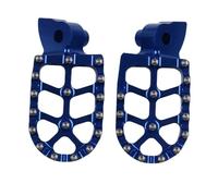 LFSKIUDS per H&usqvarna TC250 TC125/FC250-450 TC85 TC65 TE/FE150-501 TX125 FS450 Pedane Moto Pedane Pedane Pedali Piastra Offroad Poggiapiedi Largo(Blu)