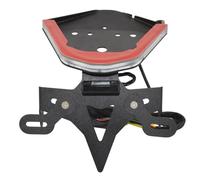 LFYEQZ Moto Supporto Targa Moto Integrato Fanale Posteriore Indicatore di Direzione Portapacchi Targa Telaio Supporto per B&MW per S1000RR 2019-2022 (White)