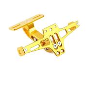 LFYEQZ Moto Supporto Targa Moto Posteriore Portapacchi Parafango Eliminator Portatarga con Luce per B&MW per F900R per F900XR per R1200GS (Gold)
