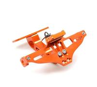 LFYEQZ Moto Supporto Targa Moto Posteriore Portatarga Supporto per B&MW per S1000RR per S1000R per S1000XR per R1200R per R1200RS per R1200GS (Orange)