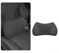 LFZNB Cuscino Lombare per Auto, Morbido Cuscino per Veicoli con Cinghie Regolabili, Memory Foam con Rivestimento Traspirante Rimovibile, Adatto ai Modelli di Veicoli Jaguar E-Pace,Black