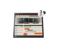 LG 17BR30T-B - Monitor LCD - 17" - touchscreen - 1280 x 1024 SXGA @ 75 Hz - TN - 200 cd/m² - 1000:1 - 5 ms - VGA