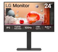 LG 24BA650-B LED display 605 cm (23.8 ) 1920 x 1080 Pixel Full HD Nero - Nouvo