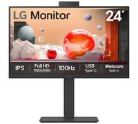 LG 24BA850-B.AEK Monitor PC 605 cm 23.8 1920 x 1080 Pixel Full HD Nero (24IN 24BA850-B.AEK LG IPS - MONITOR 1920X1080 169 5MS 1300) - Nouvo