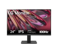 LG 24MR400 Monitor per Pc Full HD, IPS, FreeSync 100Hz, Nero