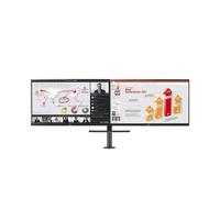 LG 27" Monitor Ergo QHD USB-C HDMI DP Nero IPS [EEK: F]