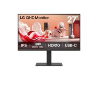 LG 27BA65QB-B.AEU Monitor PC 686 cm 27 2560 x 1440 Pixel 2K LCD Nero (Dis 27 LG 27BA65QB-B Business QHD IPS) - Nouvo