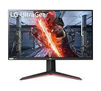LG 27GN850 UltraGear Gaming Monitor 27" QuadHD Nano IPS 1ms HDR, 2560x1440, G-Sync Compatible e AMD FreeSync 144 Hz, HDMI 2.0, Display Port 1.4, Uscita Audio, Stand Pivot, Flicker Safe, Nero