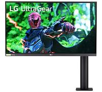 LG 27GN880-B Monitor da gioco ultra sottile da 27 pollici QHD (2560 x 1440) Nano IPS 16:9 display con supporto Ergo, design a 3 lati virtualmente senza bordi, HDR10, frequenza di aggiornamento