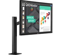 LG 27QN880-B 27" 16:9 Monitor IPS FreeSync con supporto Ergo
