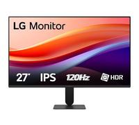 LG 27U411A Monitor 27" Full HD IPS, HDR 10, 120Hz, 1ms MBR, HDMI, D-Sub (VGA), Uscita cuffie, 1920x1080, sRGB 99%, Schermo Antiriflesso, Flicker Safe, Reader Mode, Nero