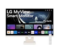 LG 27U511SA-W - Monitor MyView da 68,6 cm (27"), pannello IPS (1920 x 1080), 100 Hz, 5 ms (GtG), WebOS 23, sRGB 99%, regolazione dell'inclinazione (asse orizzontale), bianco