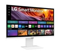 LG 32U850SA-W 4K UHD Smart Monitor 80 cm (32") 4K UHD (3840 x 2160), IPS-Panel, 400 cd/m?, 5 ms, 60 Hz, HDMI, USB-C, USB-A, WebOS (32U850SA-W.AEU)