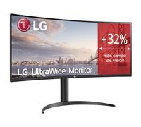 LG 34WP75CP-B 34" LED UWQHD 160Hz FreeSync Premium curvo USB-C