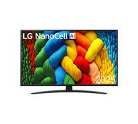 TV LG NanoCell 43NANO81A6A 43? 4K Ultra HD Smart TV Dolby Digital HDMI 2.1 WiFi Gaming - Nouvo