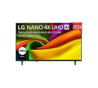 LG 43NU850B6LA TV LED, SMART TV, 43 ", LED diretto, UHD 4K, Processore α7 Gen 9 AI Processor 4K, Nero
