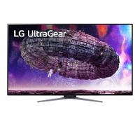LG 48GQ900-B 48" Ultragear UHD OLED Gaming Monitor con antiriflesso, rapporto di contrasto 1,5M:1 e DCI-P3 99% (tip.) con HDR 10,1ms (GtG) 120Hz.