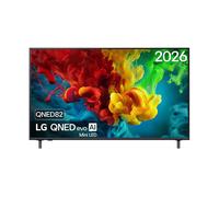 LG 55QNED82B6B TV QNED, SMART TV, 55 ", Mini LED, UHD 4K, Processore α8 AI Processor 4K Gen3, Nero