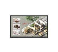 LG Lavagna interattiva CreateBoard Standard 86TR3DQ-B 86" 4K Touchscreen Nero